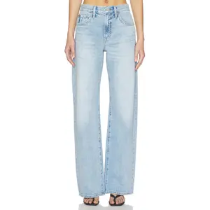 PISTOLA Larsen Relaxed Flare Jeans in Mellow