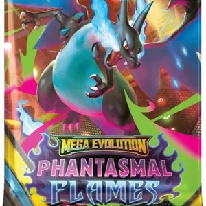 Pokémon TCG: Phantasmal Flames - Mega Evolutions - Booster Pack