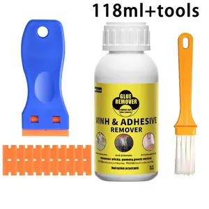 Heavy-Duty Adhesive & Paint Remover Spray - Fast-Acting Formula, No Residue for Plastic/Metal Suitable for Labels, Tape Glue Removal - Before & After Proof Spray for DIY, Automotive, Household Use