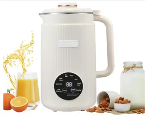 8-in-1 Nut Milk Maker Machine, 40oz (1200ml) almond, Oat, Soy, Rice Milk Maker, Plant-Based Milk Smoothies, Soy Milk Maker with Delay Start, Keep Warm