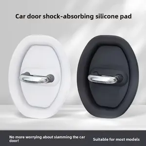 Auto Door Shock Absorbing Silicone Pad for Lock Cover, Latch Guard and Door Protector