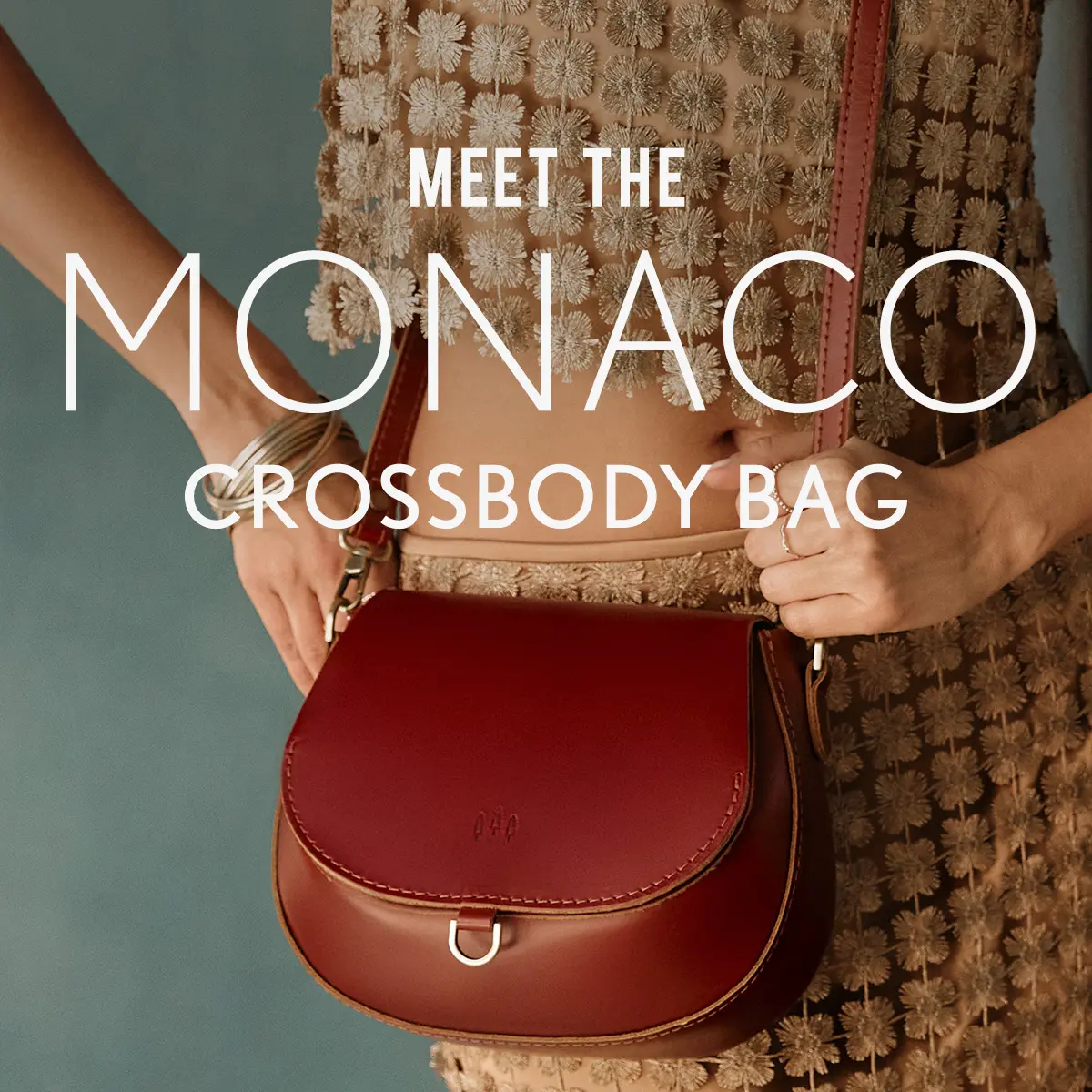 Portland Leather Monaco Crossbody - Lightweight Travel Ease - Leather Crossbody Bag, Adjustable Strap, Compact Storage, Everyday Carry