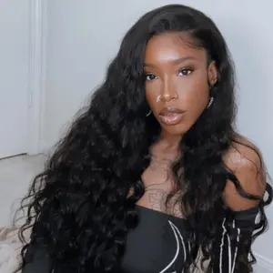 【For Live】Arabella Bohemia Curl Glueless 13x6 Lace Front Wig Natural Curly Ear to Ear V-Shaped Sideburn Human Hair Pure-Luxe Pre-Everything Wig