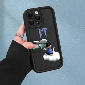 Very popular CT sad boy phone case with shockproof aesthetics cute for iPhone 7 8 11 12 13 14 15 16 17Pro Max, suitable for Easter, Christmas, Halloween