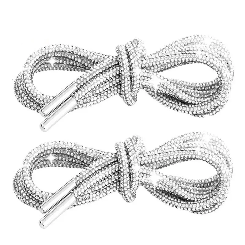 4mm Rhinestone Glitter Rope - Unisex Decorative Drawstring for Shoes, Hoodies, Daily Wear Apparel, Crystal String