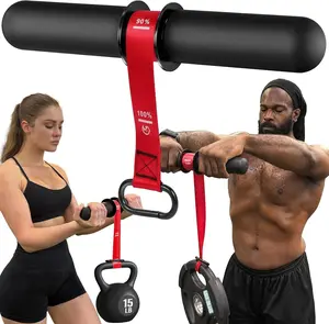 Forearm Strengthener & Forearm Exerciser, Wrist Roller with Thicker Handle, Forearm Strength Trainer with Adjustable Strap - Ideal for Grip Strength,  Building, Rehabilitation
