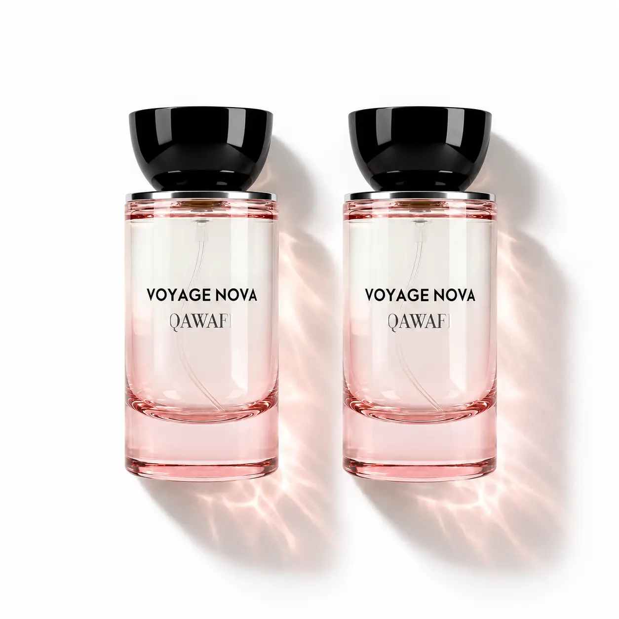 QAWAFI VOYAGE NOVA 2-Pack | Rose Fruity Floral Scent | Extrait De Parfum 2 x 50ml | 8H+ Long Lasting