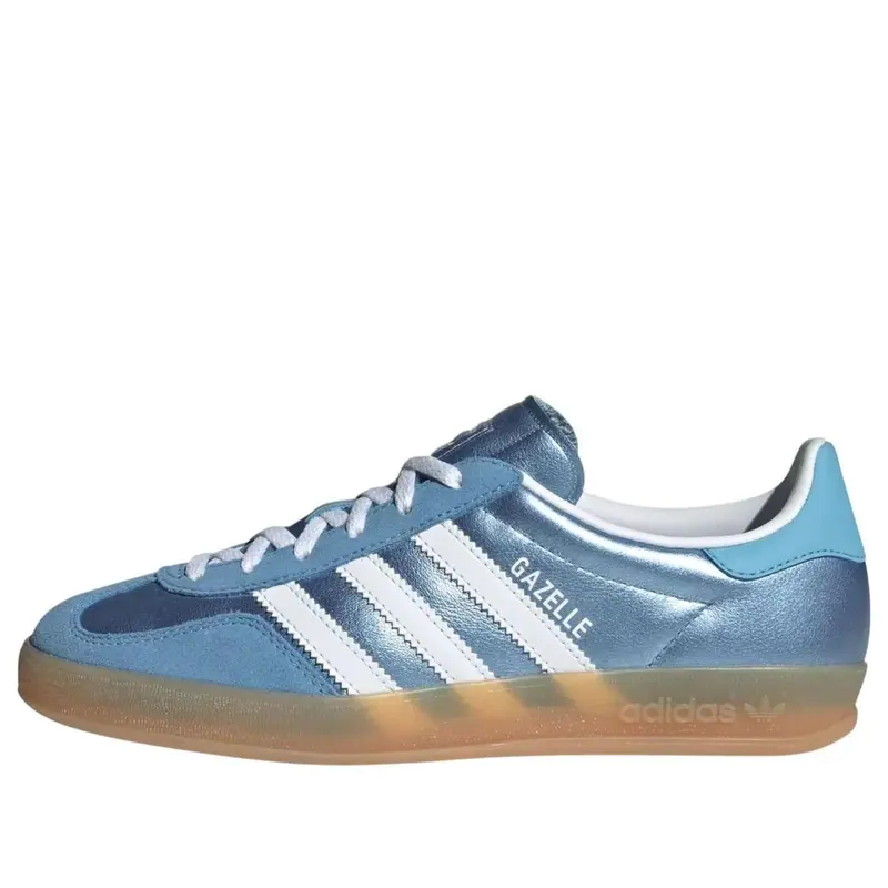 adidas gazelle silver green womens ADIDAS GAZELLE - BLUE  bCODE