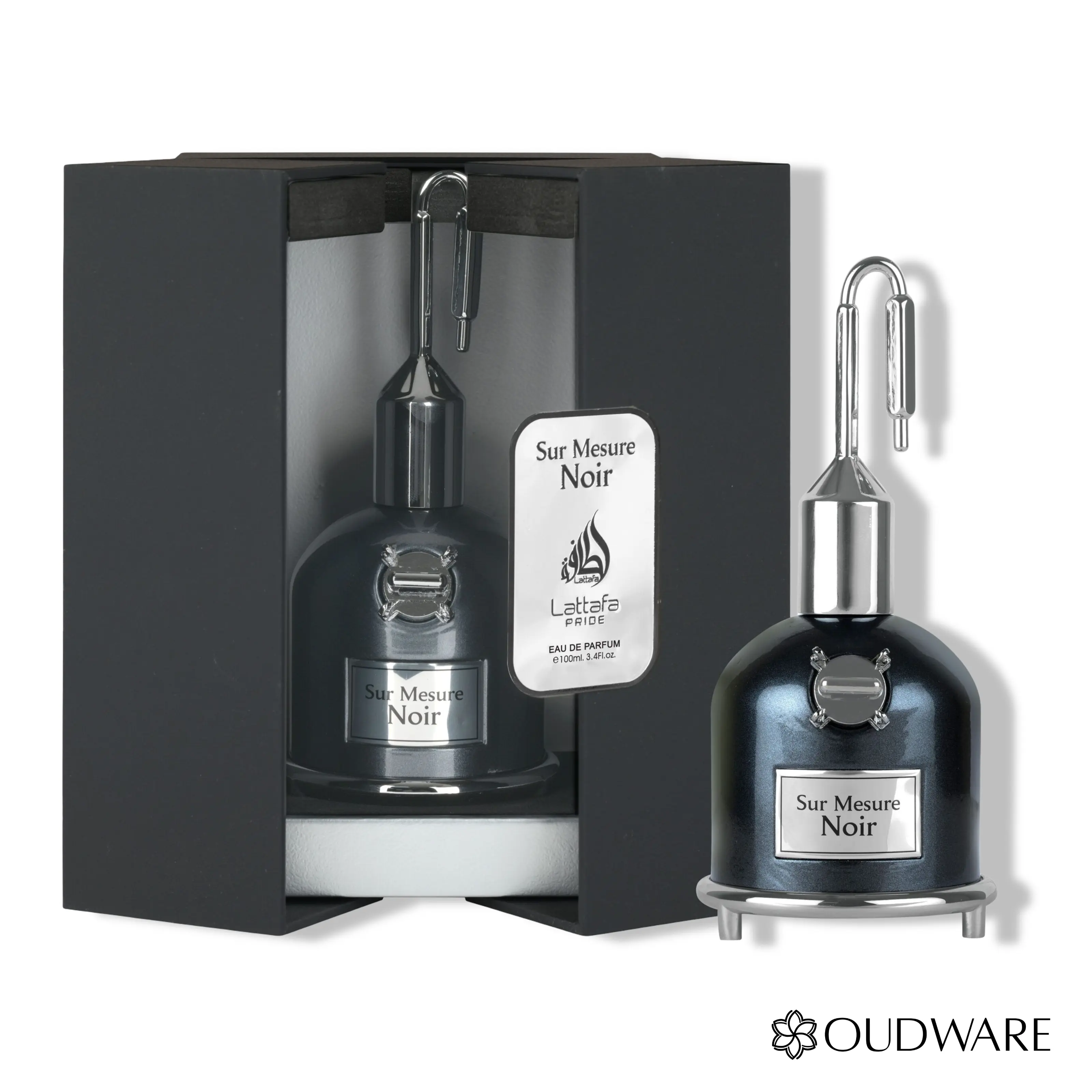 Lattafa Pride (Sur Mesure Noir) Eau De Parfum 100ml (3.4oz) - Long Lasting Genderless Fragrance