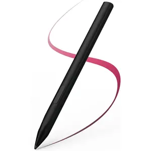 Stylus Pen for  Surface Pro9/8/X/7/6/5/4/3 Surface Go 3/2/1 Surface 3/Laptop/Studio/Book 4/3/2/1 with 4096 Tilt  Palm Rejection  Attachment Rechargeable, Black