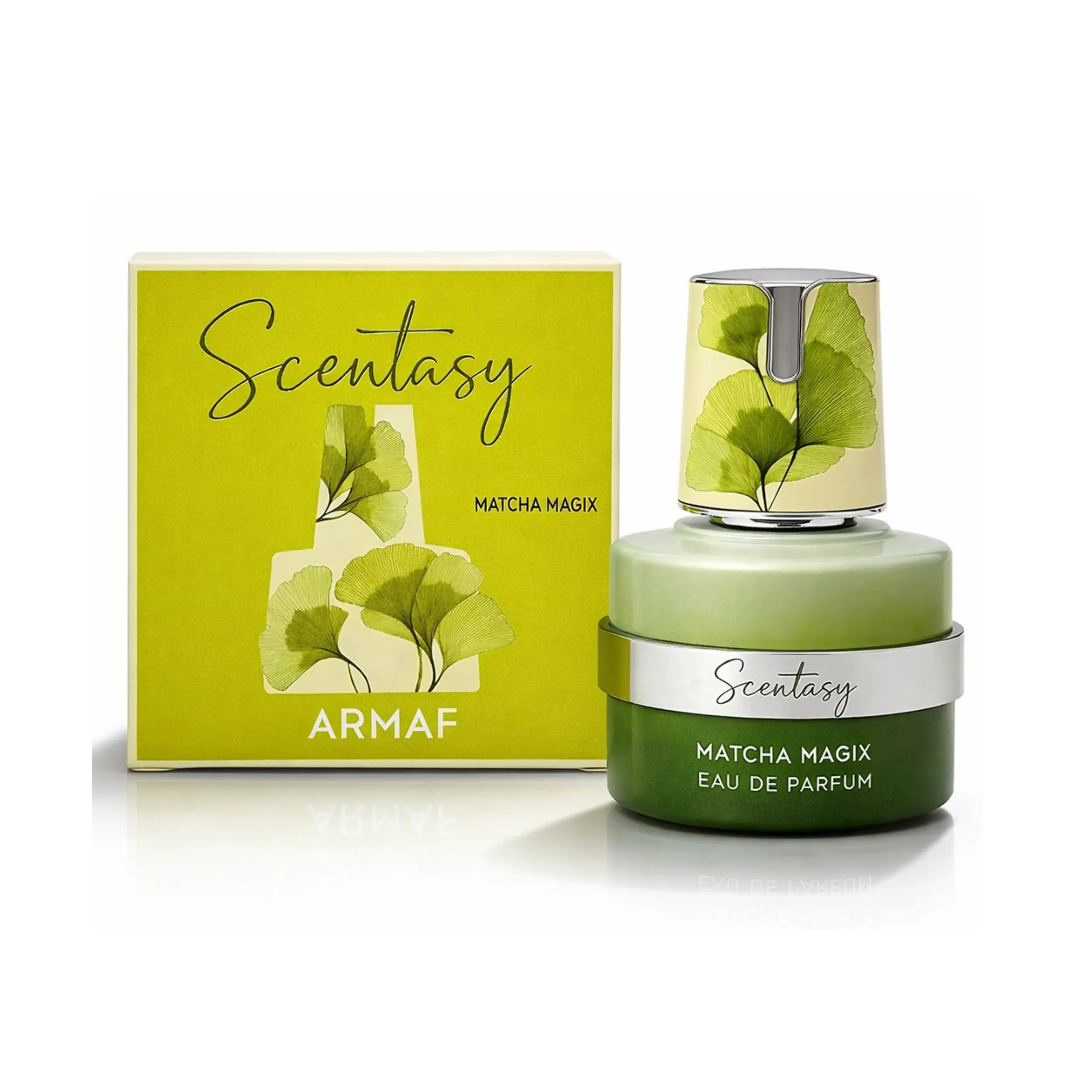 Armaf Scentasy Matcha Magix Eau De Parfum with Matcha & Citrus Notes, Long-Lasting Aromatic Green Fragrance for Unisex, 100ml, Fragrances, Signature Scent, Bottle, Cedar, Matcha Blend
