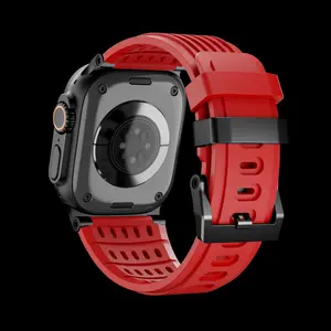 Stainless Steel Buckle + High-Tension Silicone, Secure & Comfy Bands, Durable Design, Ideal for Everyday Use, Comfortable Fit