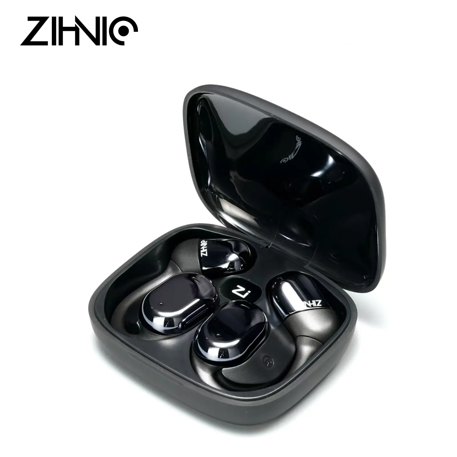 Wireless Bluetooth Open-Ear Earbuds,OWS Headphones,IPX5 Waterproof,Bluetooth V5.4 Earphones Support Phone Calls Music Black Audio Headset Electronic