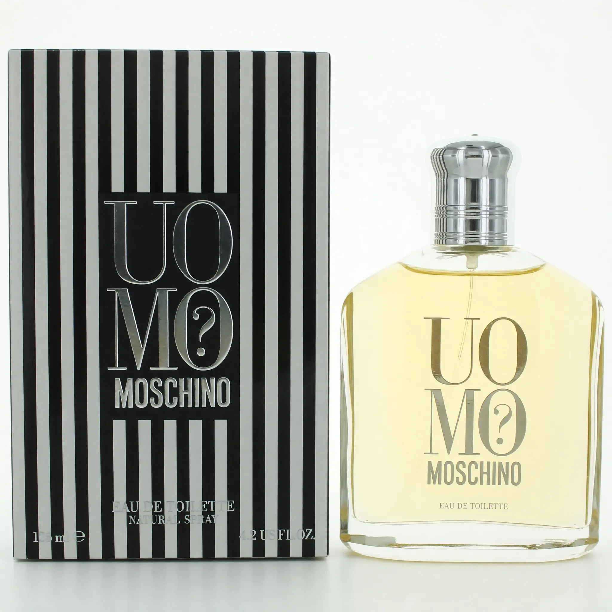 Moschino Uomo Original Perfume - 4.2 fl oz EDT Spray for Men with Musky Woods Notes