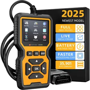 ZM201 Professional OBD2 Scanner Diagnostic Tool, Enhanced Check Engine Code Reader with Reset OBDII/EOBD  Diagnostic Scan Tools for All  After 1996, 2025 Upgraded