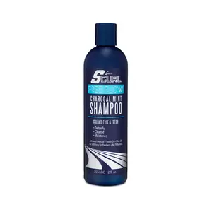 SCurl Free Flow Charcoal Mint Shampoo