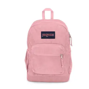 JanSport Backpack Corduroy Gym School 15"-Laptop Cross Town 17"
