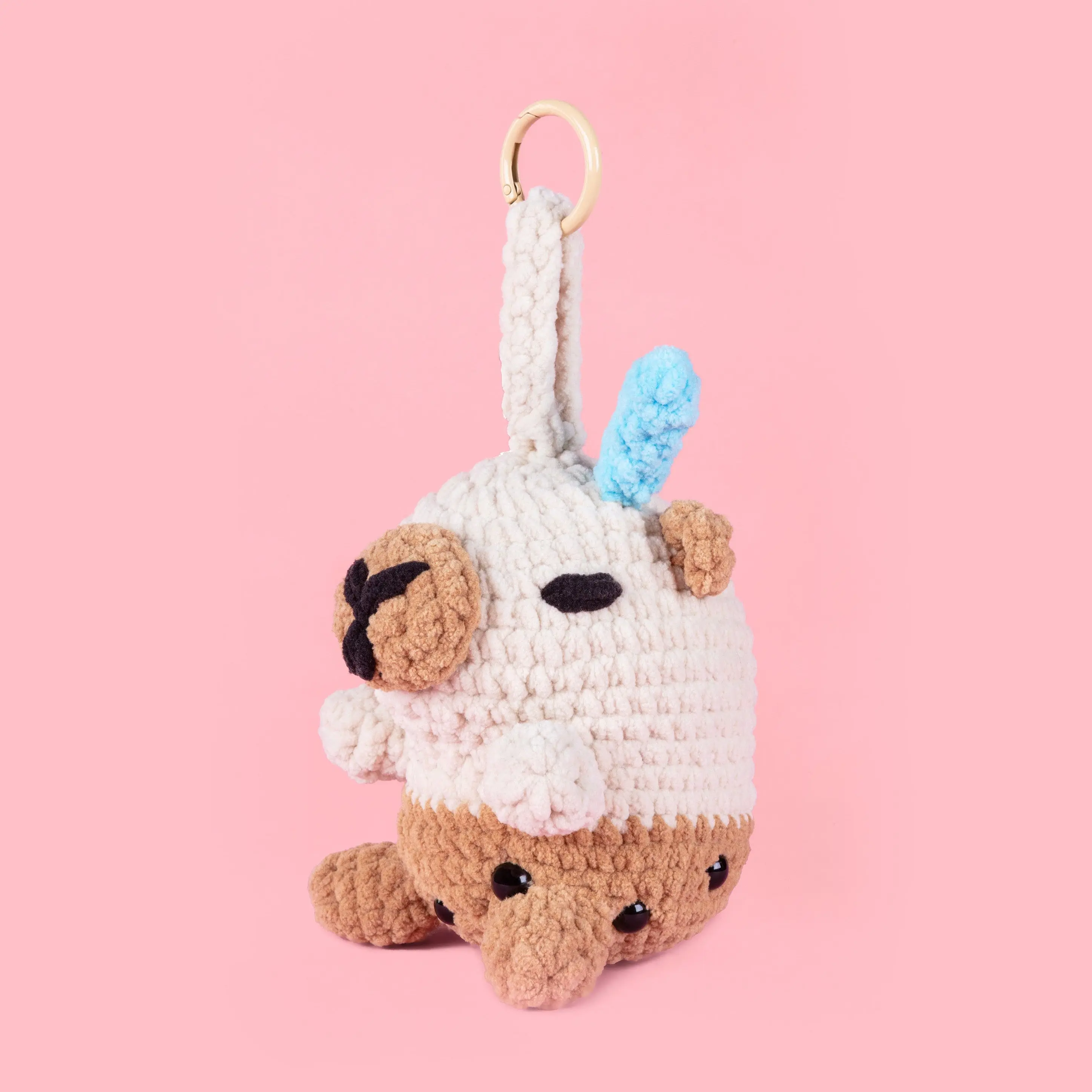 Capyboba Amigurumi Crochet Kit, Handmade Crochet Items for DIY Craft Gifts (Toys & Hobbies Knitting Supply)