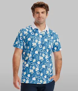 Men's Blue Botanics Pickleball Shirt