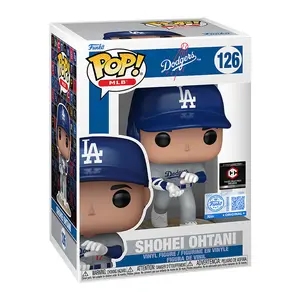 Funko Pop! Los Angeles Dodgers - Shohei Ohtani (Chalice Collectibles) #126 Exclusive Collectible Pop Vinyl Figure
