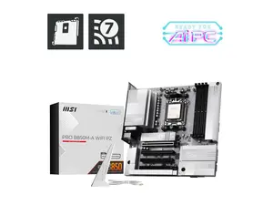 MSI PRO B850M-A WiFi PZ Motherboard, mATX - Supports AMD Ryzen 9000/8000/7000 Processors, AM5 - DDR5 Memory Boost (8200+ MT/s OC), PCIe 5.0 x16 & 4.0 x4, M.2 Gen5, Wi-Fi 7, 5G LAN