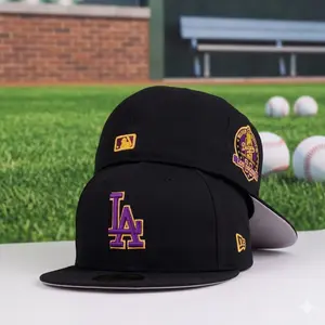 New Era MLB Caps 59FIFTY, 9FIFTY & 9FORTY – NY Yankees & LA Dodgers Logos – Premium Unisex Streetwear Hats / Collector Style Headwear for Baseball and Urban Fashion Lovers