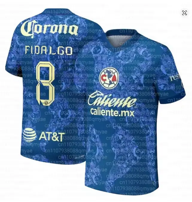 2026 Summer New Quick-Drying and Breathable Shirt for Casual Sports and T-shirt Club America Jersey for Men A FamilyMatching