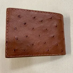 Cartera piel de avestruz