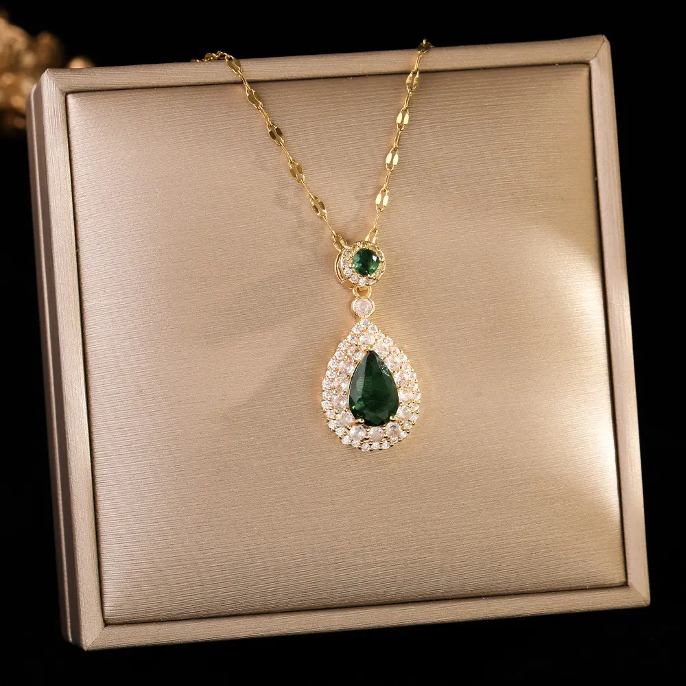 8440-Green Water Drop