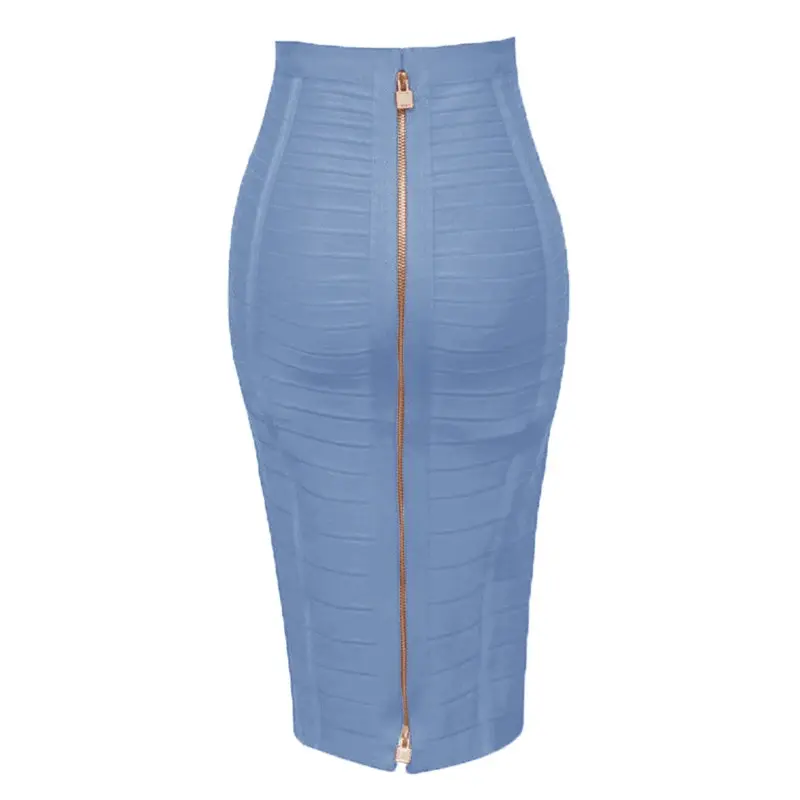 Candy bandage pencil skirt-summer knit elastic mini in black, red, beige, white & more | sweet & sexy look Fabric Fit