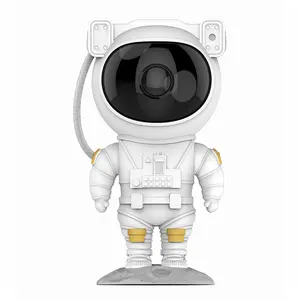 Astronaut Starry Sky Galaxy Projector LED Night Light, 360° Rotatable Head, Colorful Multi-Function Design with Remote Control, for Room Decor, Bedroom Accessories, Romantic Use, Gaming Accessories,summervibes