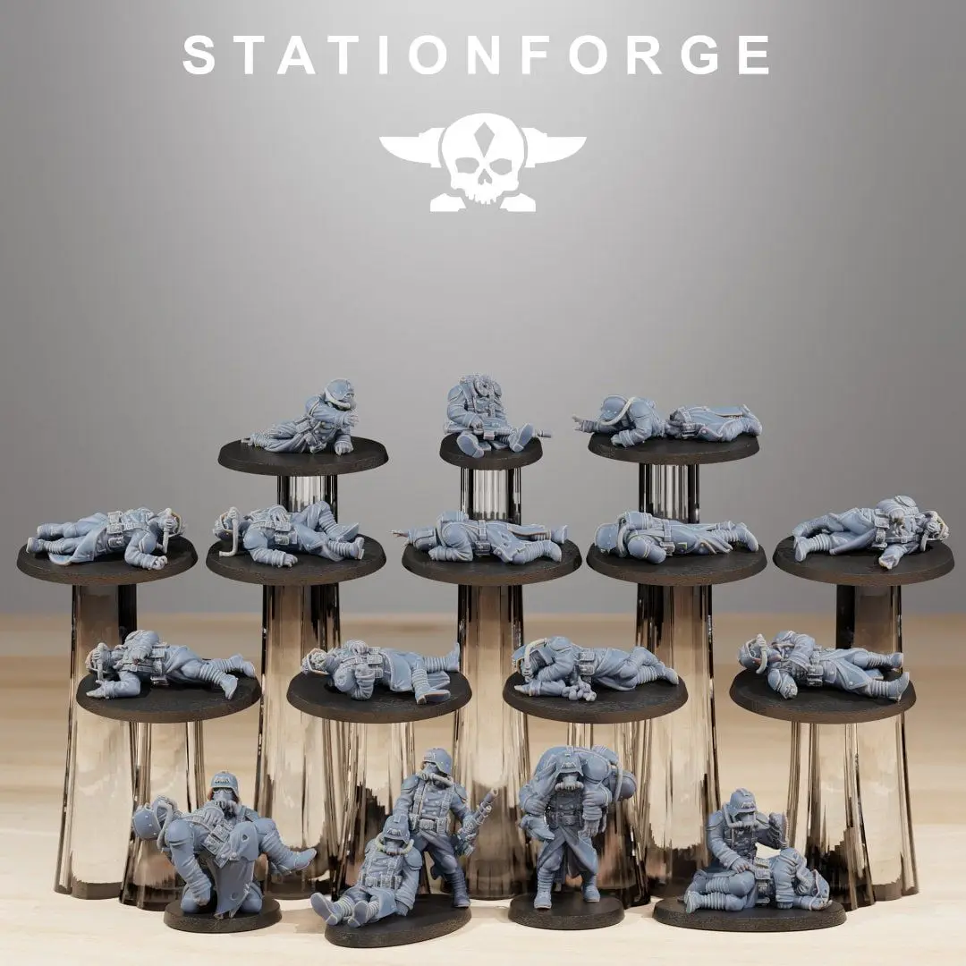 GrimGuard - The Fallen - Station Forge Minis GrimGuard - The Fallen - Station Forge Minis
