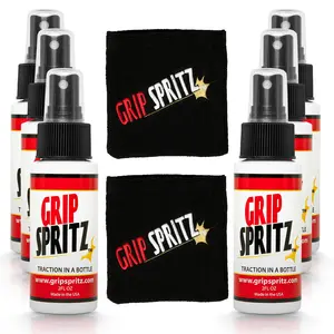 Grip Spritz - Basketball Shoe Grip Spray - Team Six Pack - Basketball Shoe Traction for Teams