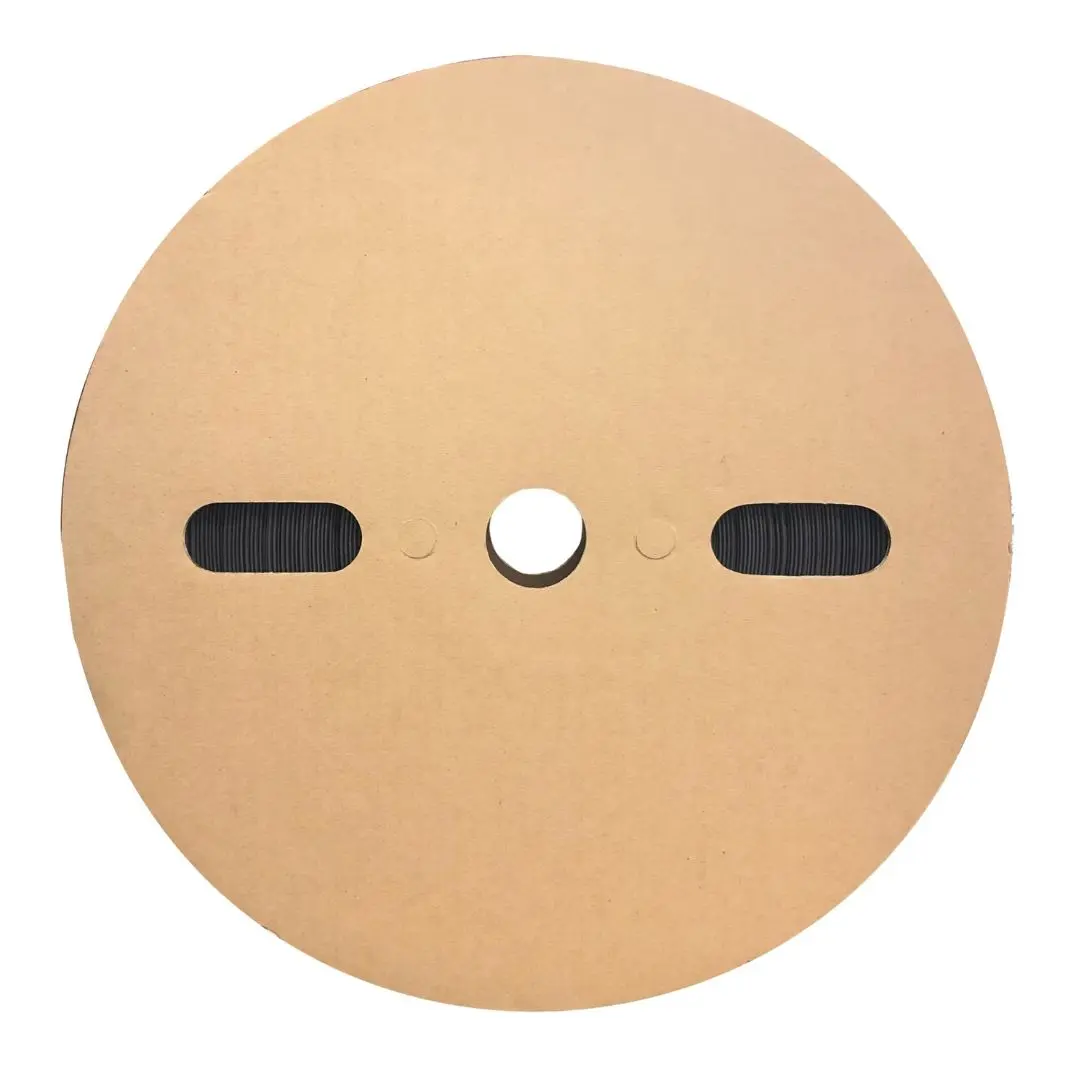 2:1 Shrink Ratio Polyolefin Black Heat Shrink Tubing for Wires - 100 ft Multi-Size Assortment (1/8", 3/16", 1/4", 3/8", 1/2", 3/4", 1 inch), Cardboard Spools, for Windy Nation Installers, Wire Insulation, Cable Management, Electrical Projects