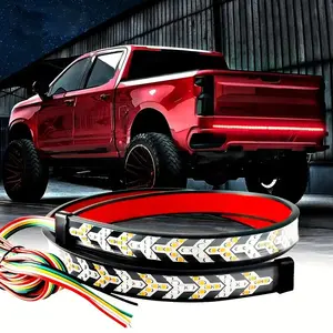 120cm LED Light Bar, Car Rear Tail Light Strip, Car Rear Tail Light Bar with Dual Color Turn Signal Brake Function, Car LED Light Bar