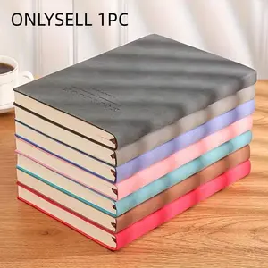 A5 Ultra-Thick Notebook with 360 Pages, Premium Eye-Friendly Paper, Soft Cover, Water-Resistant, Personalized, Includes Sticky Notes