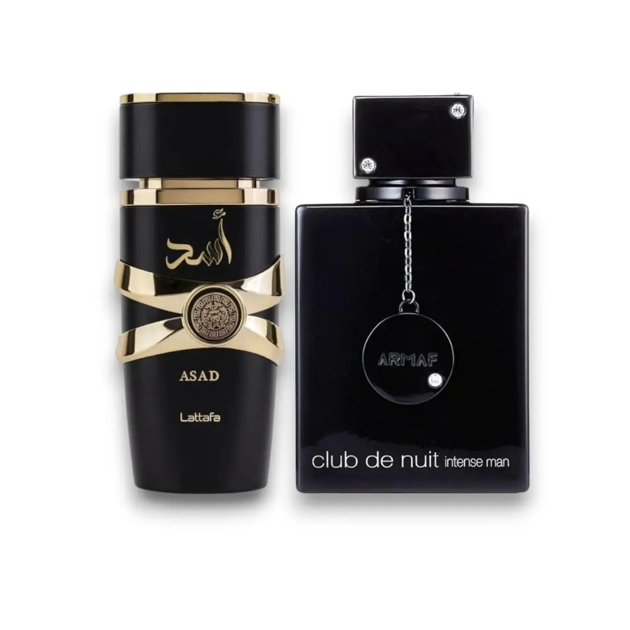 Leo Bundle | Asad + Club de Nuit Intense Man | Men's Fragrance | 100 ML-3.4 Oz | Eau De Parfum | Lemon, Pineapple, Bergamot