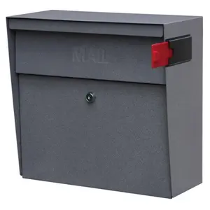 Mail Boss  Metro Wall Mount Locking Mail Boss Granite
