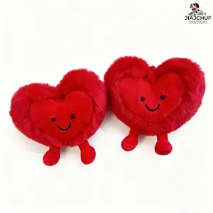 Heart Plush Toy, Valentine's Day Stuffed Animal Gift, Soft Adorable Stuffed, Soft and Cuddly, Perfect for Kids and Adults, Ideal for Home Decor and Gifts, Soft Stuffed Doll