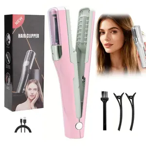 Portable Electric Hair and Stray Hair Trimmer, Split Ends Trimmer, Multifunctional Electric 2-in-1 Trimming and Thinning Tool