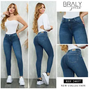 pantalon un boton pull up   tommy contol y  realce 5 cms