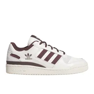 adidas Mens Forum Low Cl Lace Up Sneakers Shoes Casual - White