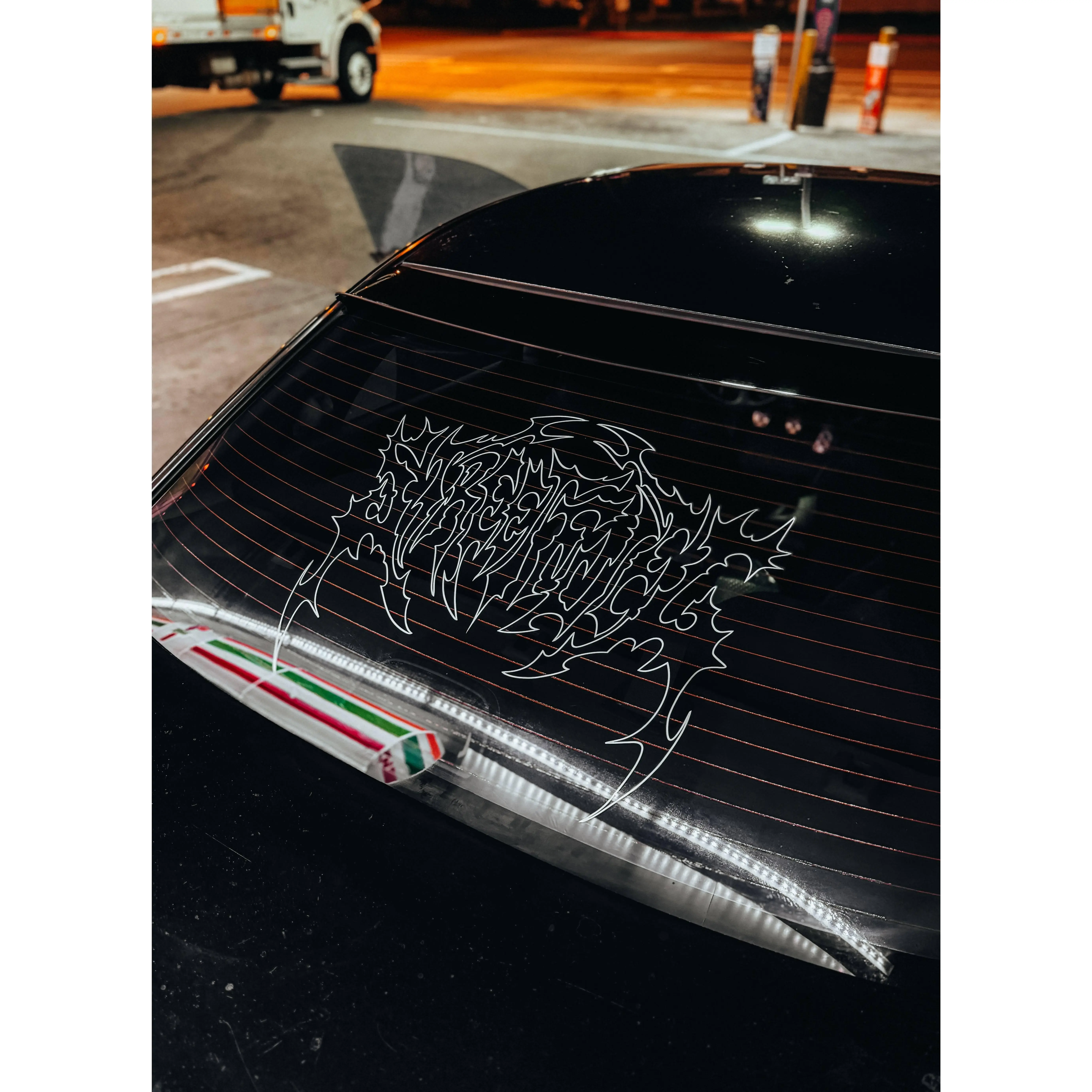 STREETFUEL GRUNGE BANNER Decal For Cars Universal Car Sticker Vinyl Decals Decal For Cars