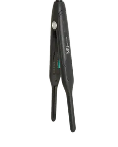 MII Professional .3" Ceramic Flat Iron for Short, Wavy, Curly & Straight Hair with Adjustable Temperature Control and Auto Shut-Off