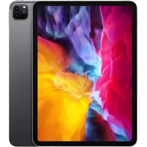 Refurbished iPad Pro 11 2020 (Unlocked)-Good Condition with Power Adaptor & 1 Year Warranty (WiFi + Cellular)