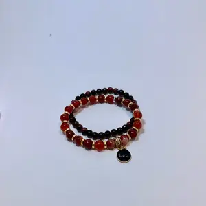 Leo powerful zodiac crystal bracelet set