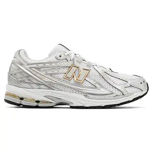 NEW BALANCE 1906R M1906RI Men's Sneakers - 100% Authenticity Guaranteed, Pristine Condition, White Rain Cloud Silver Metallic Mesh, Comfortable, US M 10, Immediate Dispatch Available, Ready to Ship, Casual Athletic Training Walking Shoes, Casual Wear, M19