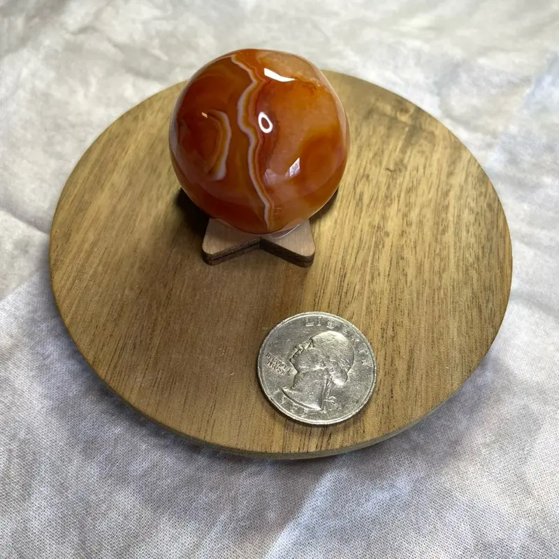 Carnelian mini Spheres (2)