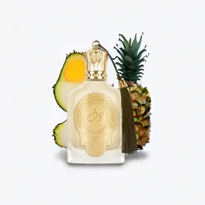 Paris Corner Nouf Pineapple EDP 100ml Unisex Fragrance Perfume Long Lasting Scent with Amber Bergamot Oud & Citrus Woody Notes