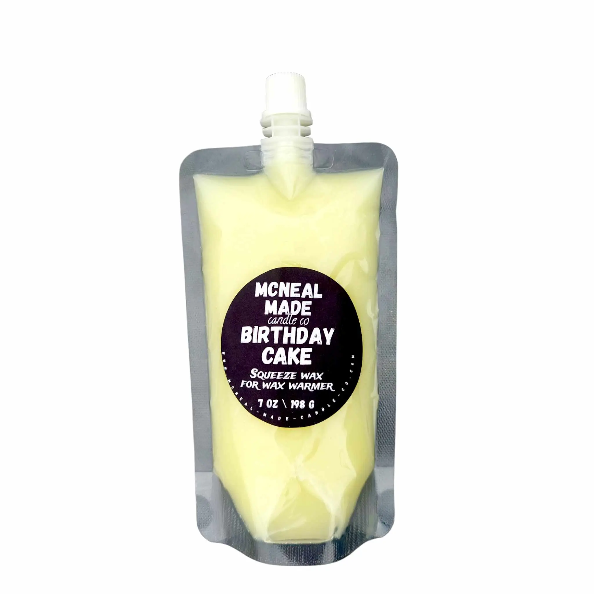McNeal Made Squeezable Wax Melts  Handmade Double Fragrance Load Soft Pliable Texture Vanilla Creamy Notes Aromatherapy Decor Freshener for Christmas